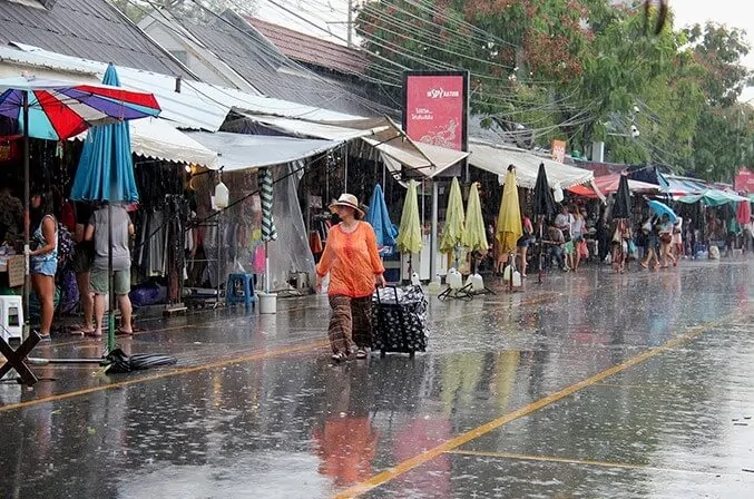 monsoon downpour bangkok